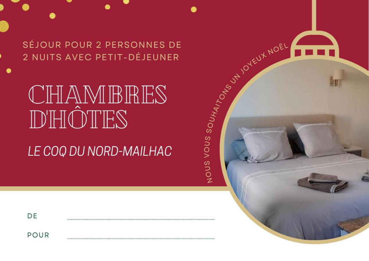 Le Coq du Nord - Mailhac Gîte et Chambres d'Hôtes Exterior foto